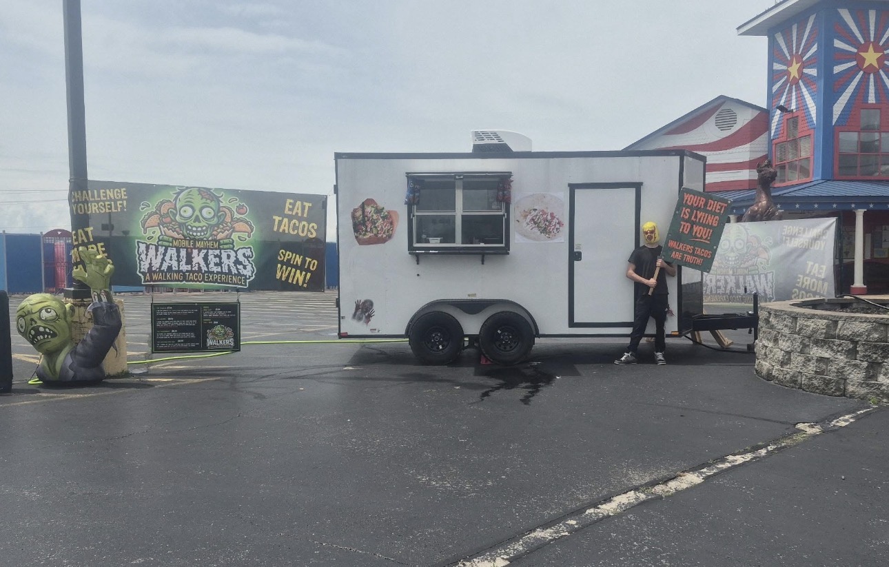 Walkers Mobile Mayhem food trailer